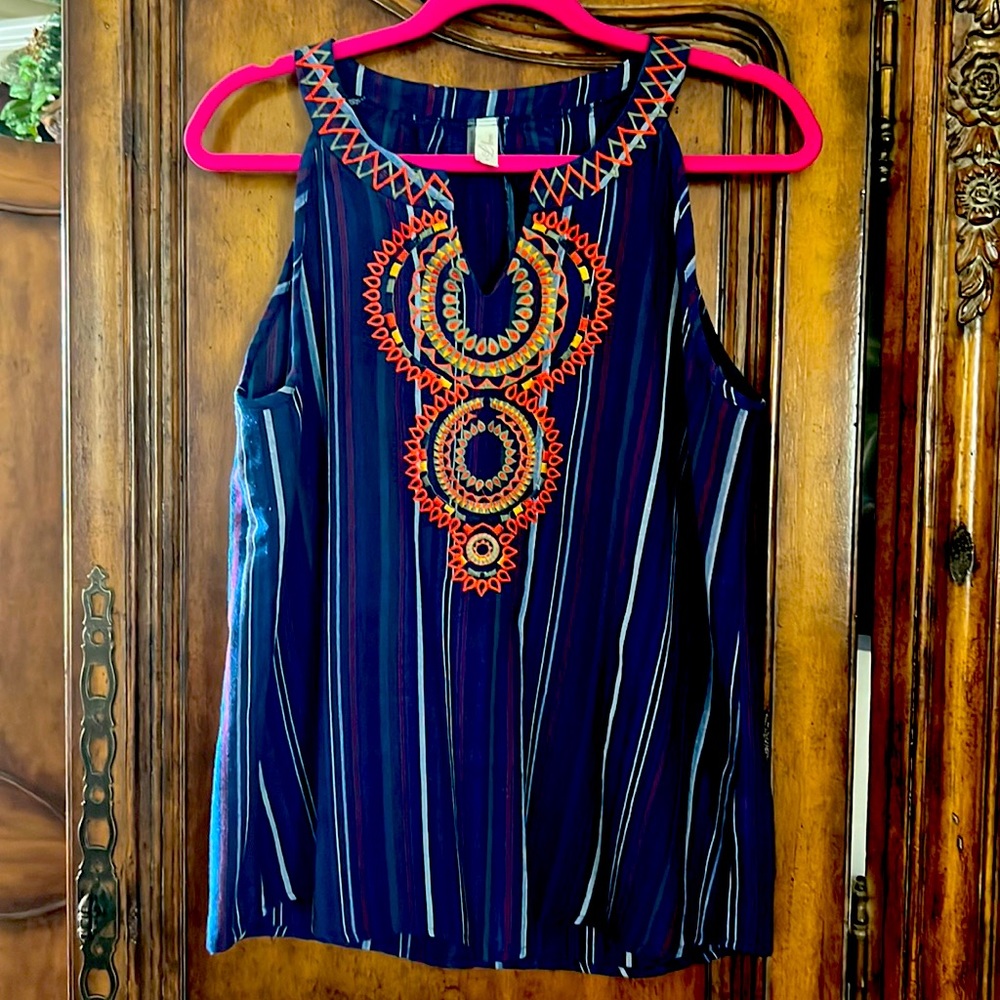 Summer Embroidered Top